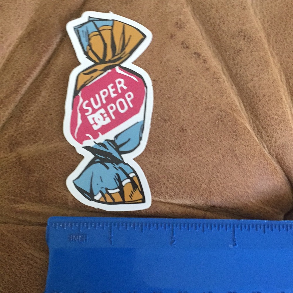 SuperPop DC Shoes Sticker - Picture 4 of 4